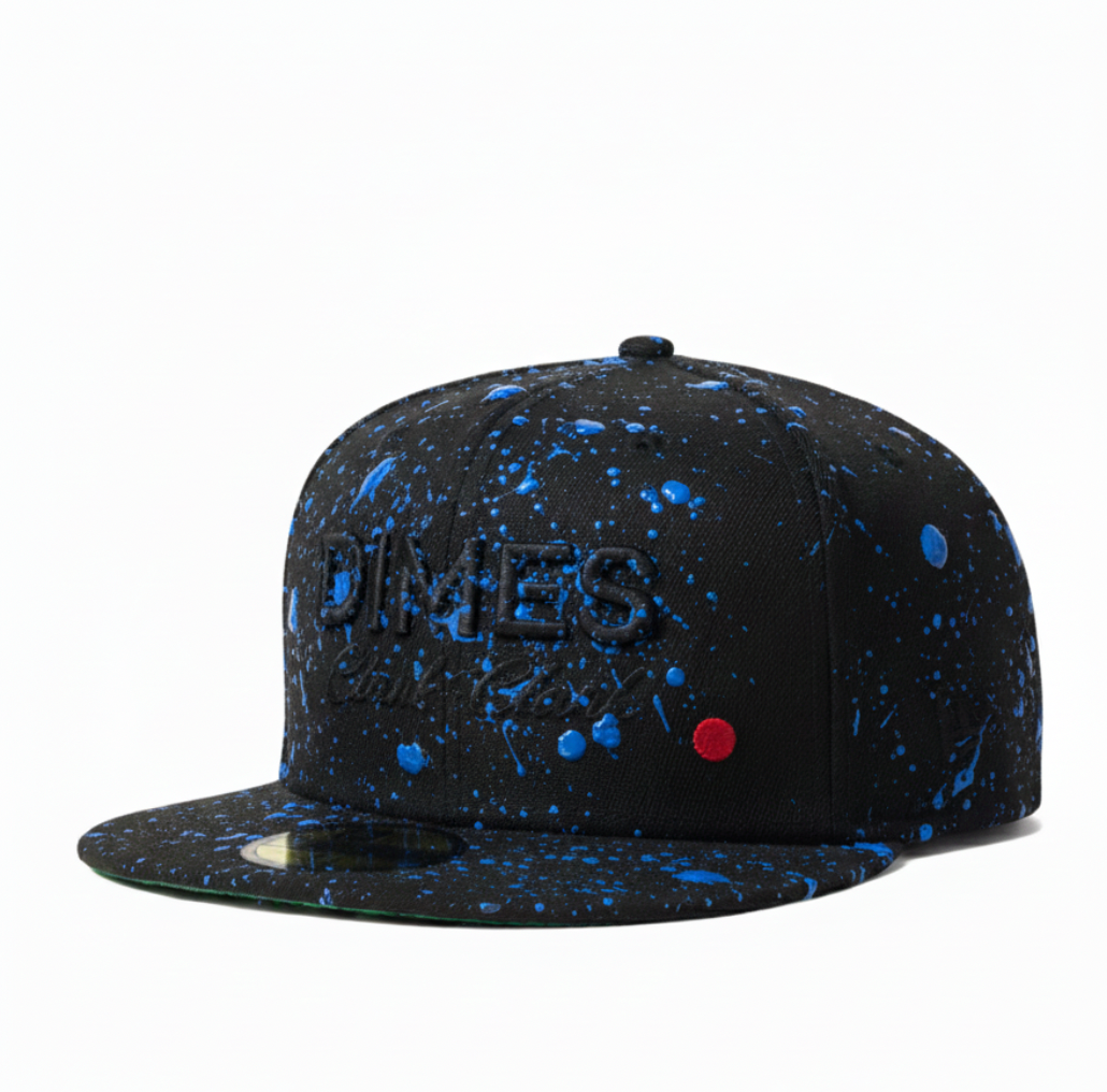 DIMES Clank Clank Snapback Blue Splatter
